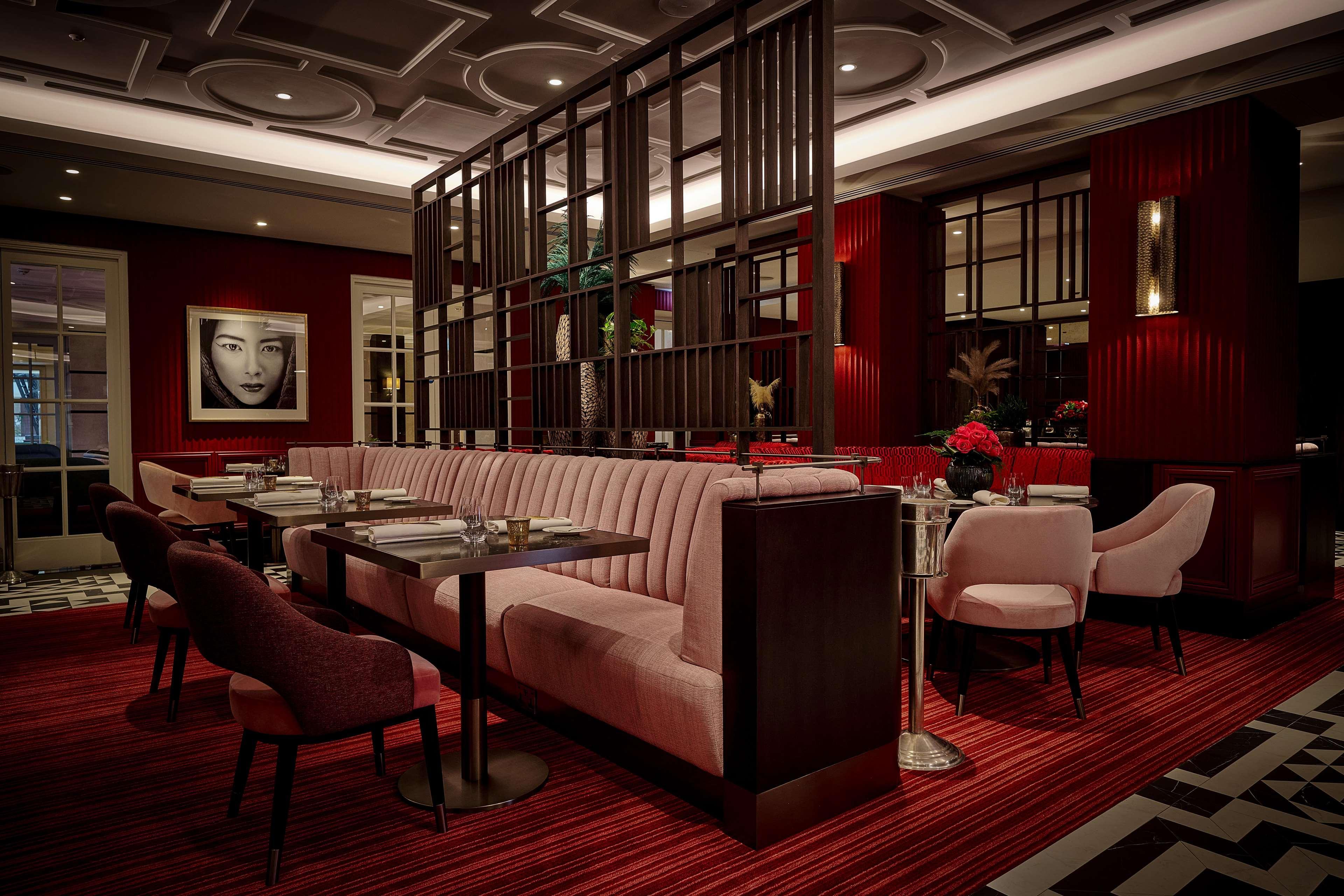 Conrad London St James Exterior foto Interior of the restaurant